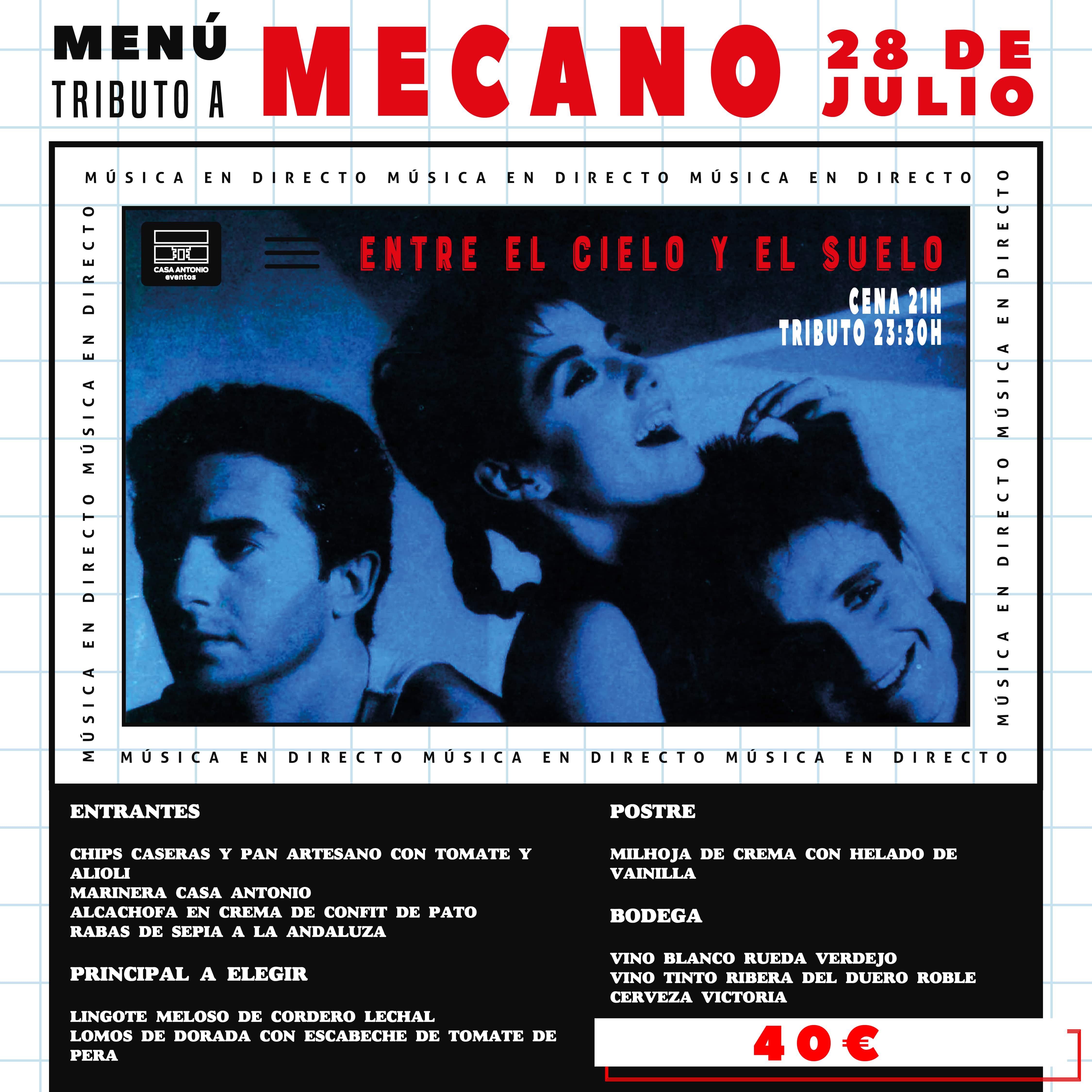 TRIBUTO A MECANO